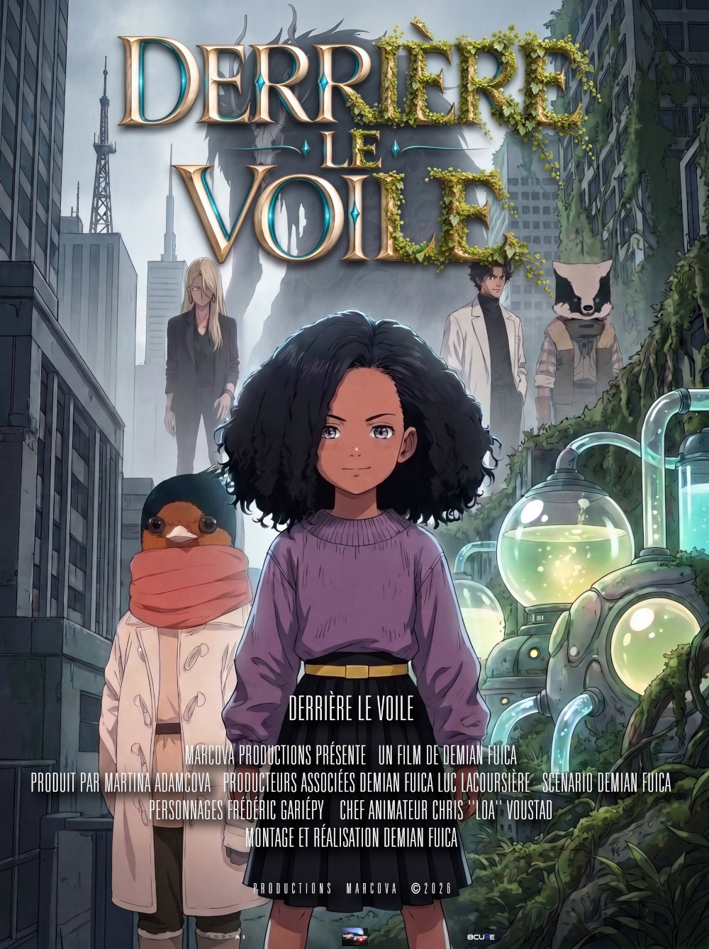 Derrière le Voile / The Other Side posters